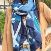 Foulard Camila Bleu | Juste Elles Foulard Camila Bleu