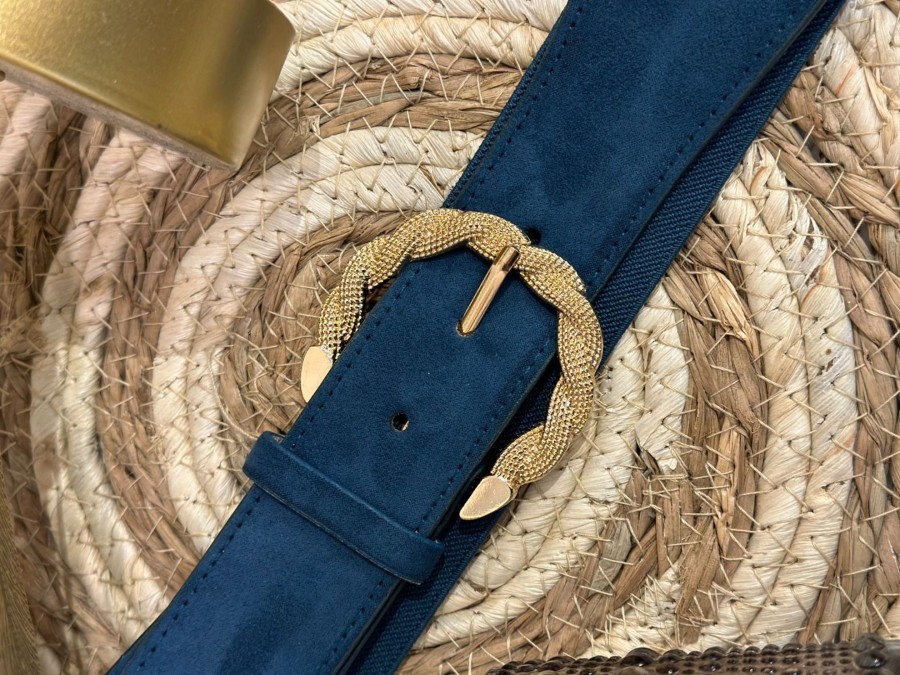 Ceinture Thalia Bleu | Juste Elles Ceinture Thalia Bleu