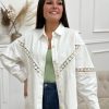 Veste Samantha Blanc | Juste Elles Veste Samantha Blanc