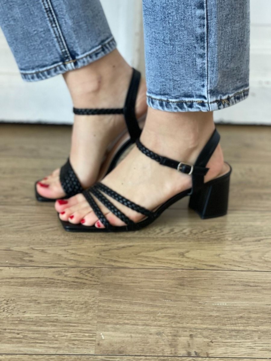 Sandales Carmen Black | Juste Elles Sandales Carmen Black | Juste Elles