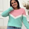 Pull Valencia Turquoise | Juste Elles Pull Valencia Turquoise