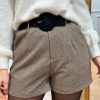 Short Dariana Café | Juste Elles Short Dariana Cafe