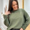 Pull Ashley Kaki | Juste Elles Pull Ashley Kaki