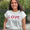 Tshirt Ninon Blanc | Juste Elles Tshirt Ninon Blanc