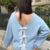 Pull Louisa Bleu Ciel | Juste Elles Pull Louisa Bleu Ciel