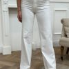 Jeans Tania Blanc | Juste Elles Jeans Tania Blanc